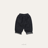 ［MELMEL］Loose fit denim pants