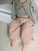 ［MELMEL］Dot wide pants