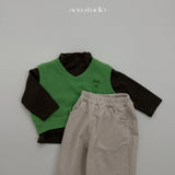 ［aou studio］Pompom mock neck