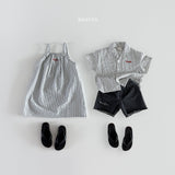 ［Bonito］Stripe one-piece