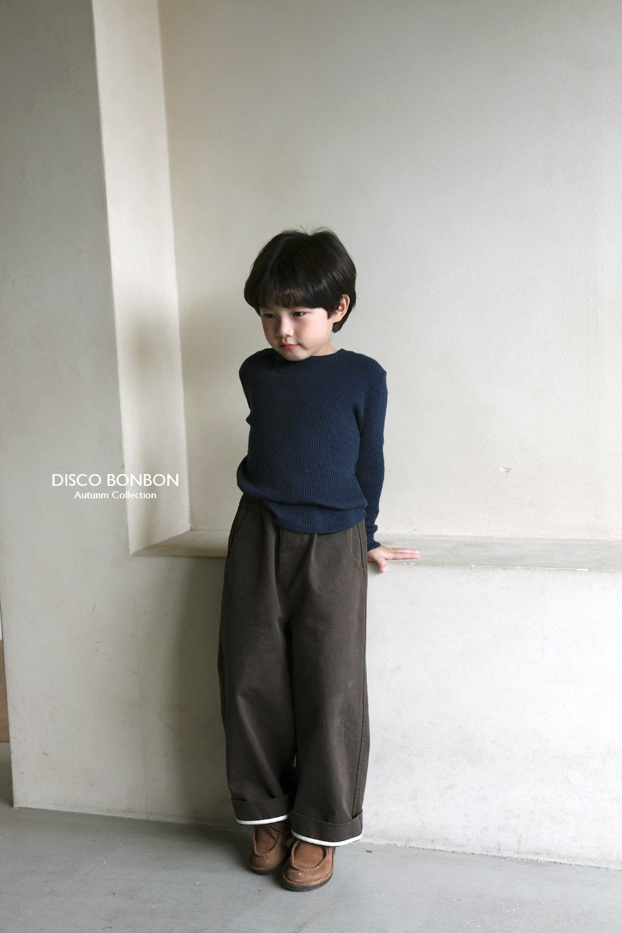 ［DISCO BONBON］Kint knit tee
