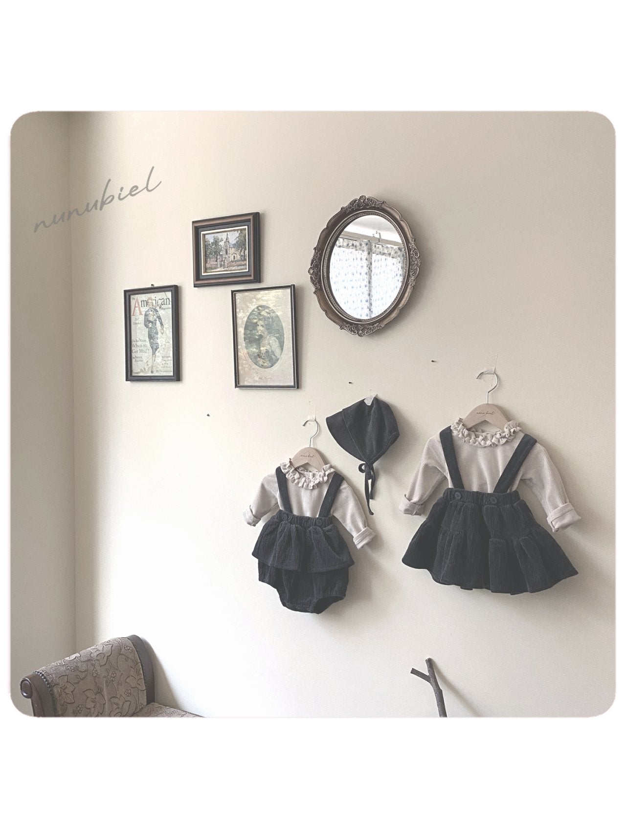 ［nunubiel］Peach skirt