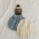 ［aou studio］Pompom mock neck