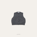 ［MELMEL］Knit vest