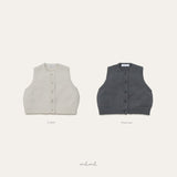 ［MELMEL］Knit vest