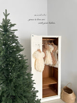 ［monbebe］Blanc shasha rompers