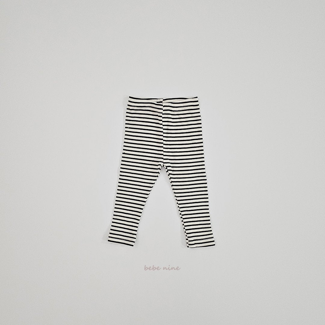 ［bebenine］Nine Stripes Leggings