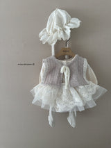 ［mienbloom.B］Lace cancan suit (baby)