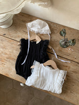 ［bebe holic］Peony lace wing rompers