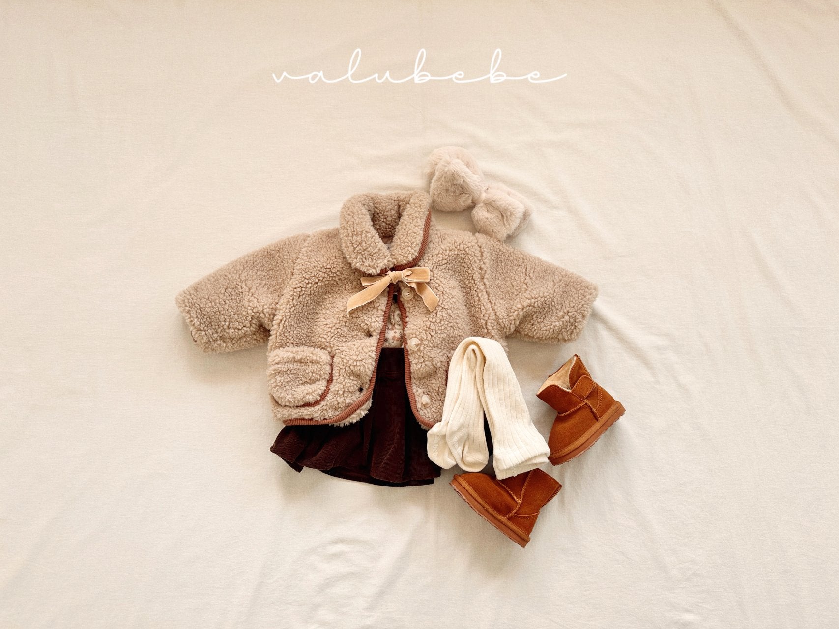 ［valubebe］Aimie pleats skirt (baby)