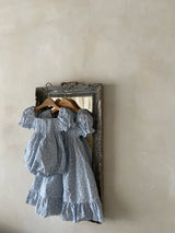 ［Anne shirley］Bennie flower rompers