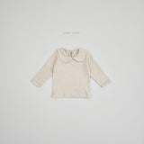 ［bebenine］Soft Round Collar Tee