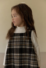 ［LINDO］Basic half neck tee