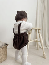 ［mimi market］Corduroy suspender bloomer