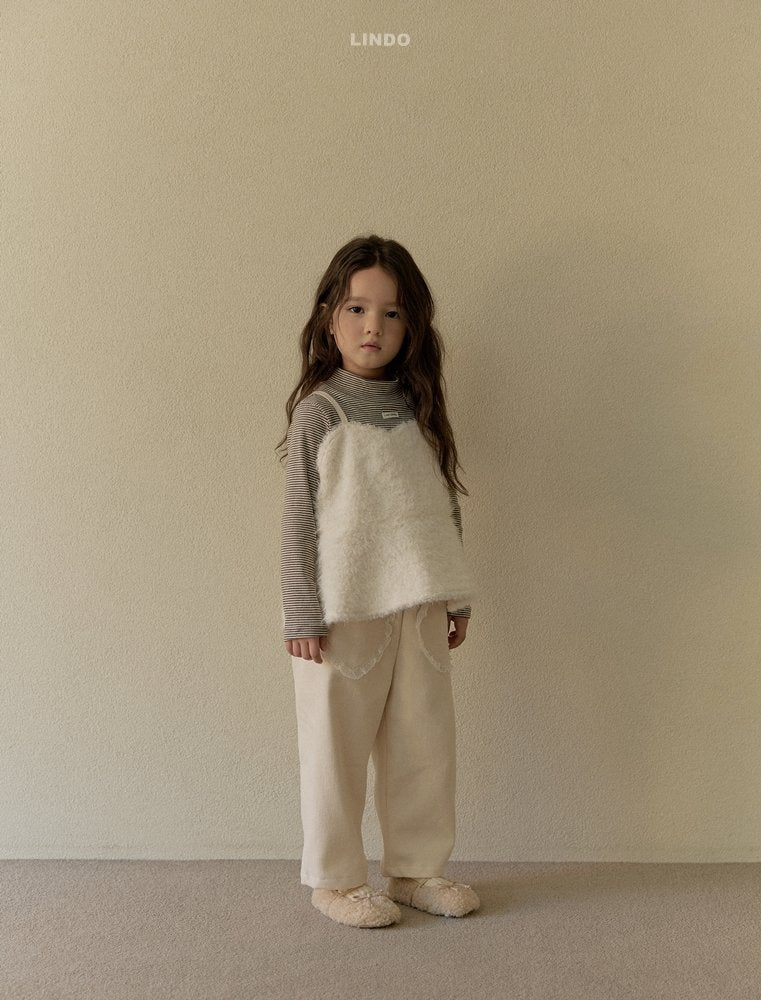 ［LINDO］Pocket heart pants