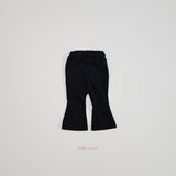 ［bebenine］Black Pink Flare Pants