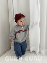 ［guru guru］Wide denim pants (baby & kids)