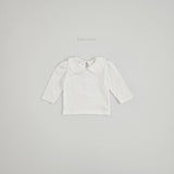 ［bebenine］Lace Round Collar Tee