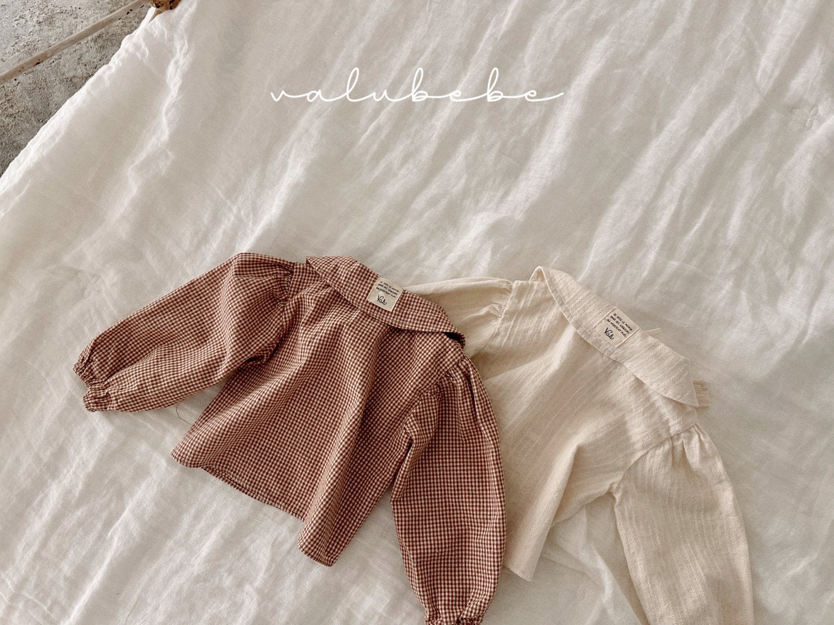 ［valubebe］Nette ribbon blouse (baby)