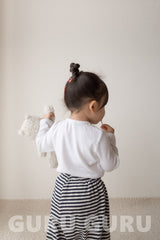 ［guru guru］Front slit tee (baby & kids)