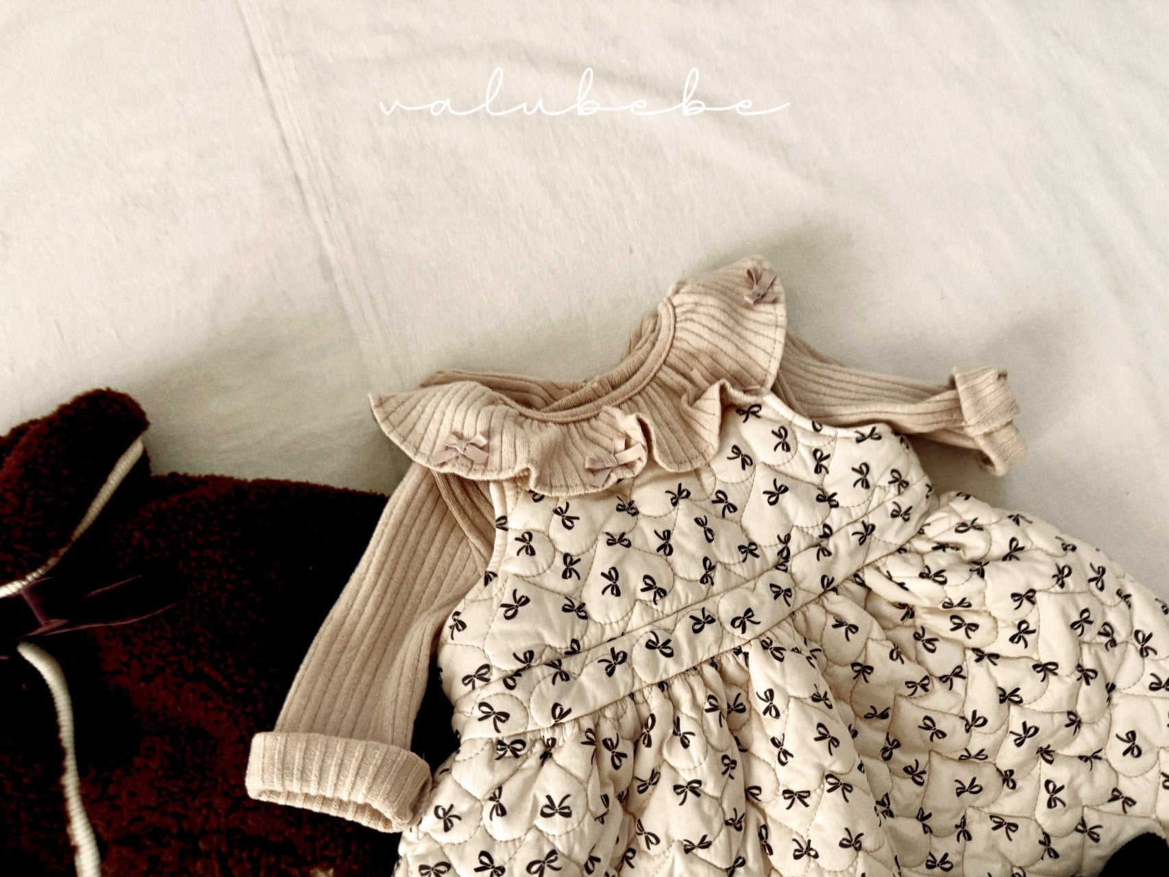 ［valubebe］Susu quilting one-piece (baby)