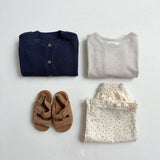 [atomeme] Chestnut knit cardigan