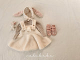 ［valubebe］Flower boa suspender skirt (baby)