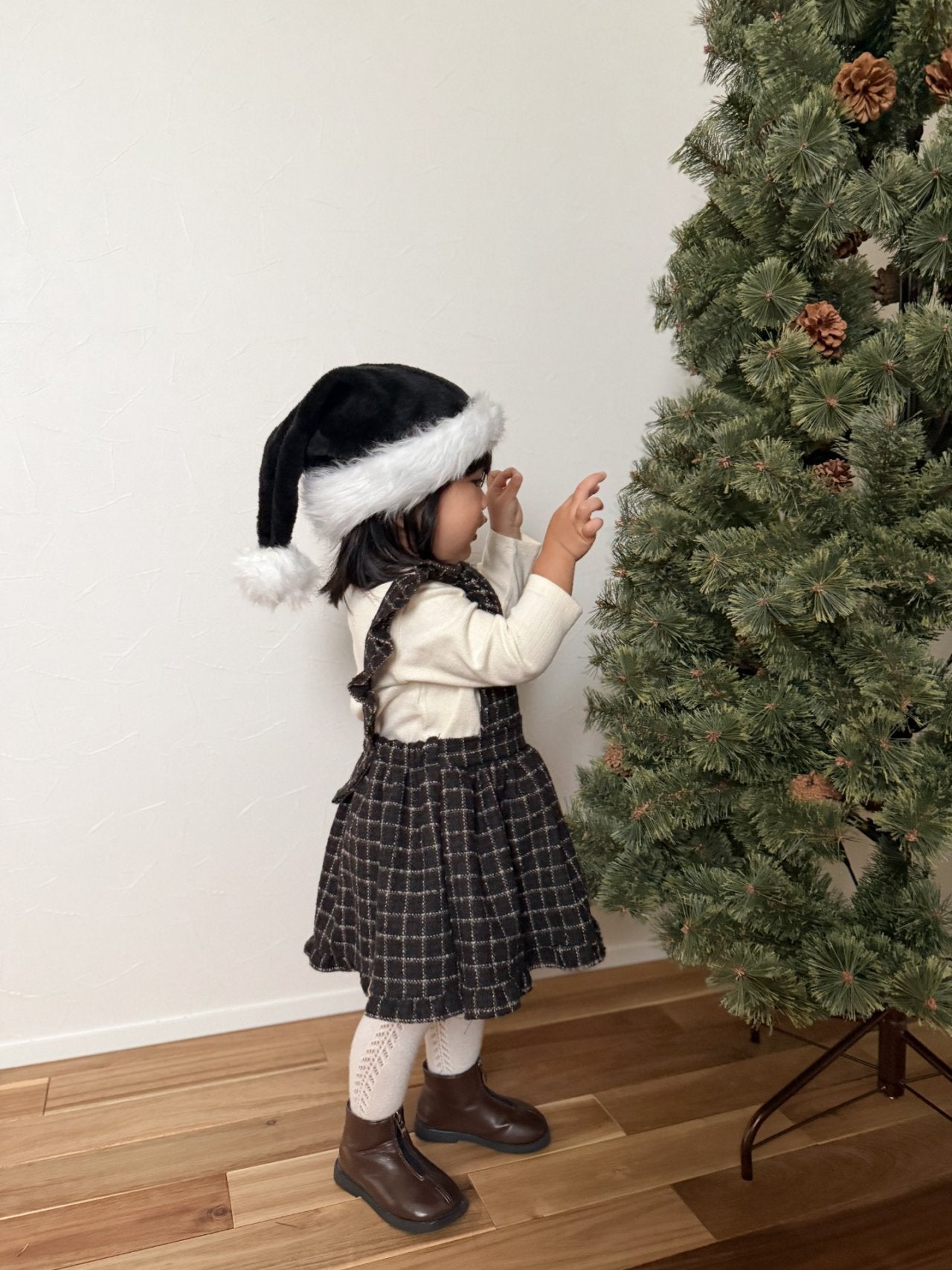 ［mimi market］Eyelet turtleneck tee