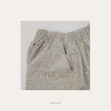 ［MELMEL］Flower printed pants