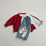[minirobe] Side denim pants