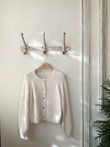 ［monbebe］Teddy fur cardigan