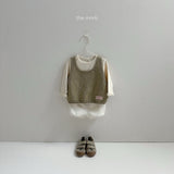 [minirobe] Eyelet round tee