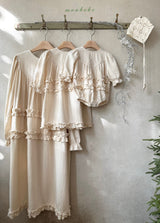 ［monbebe］Merlin frill rompers