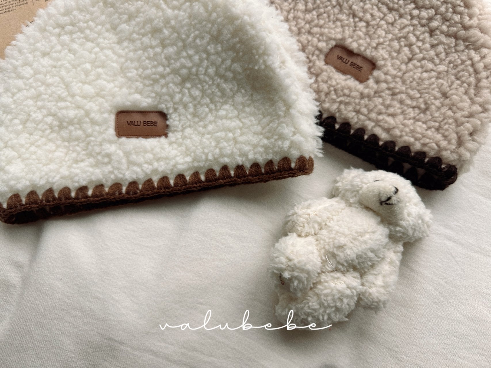 ［valubebe］Mellow boa beanie (baby)