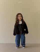 ［LINDO］Flutter ribbon blouse