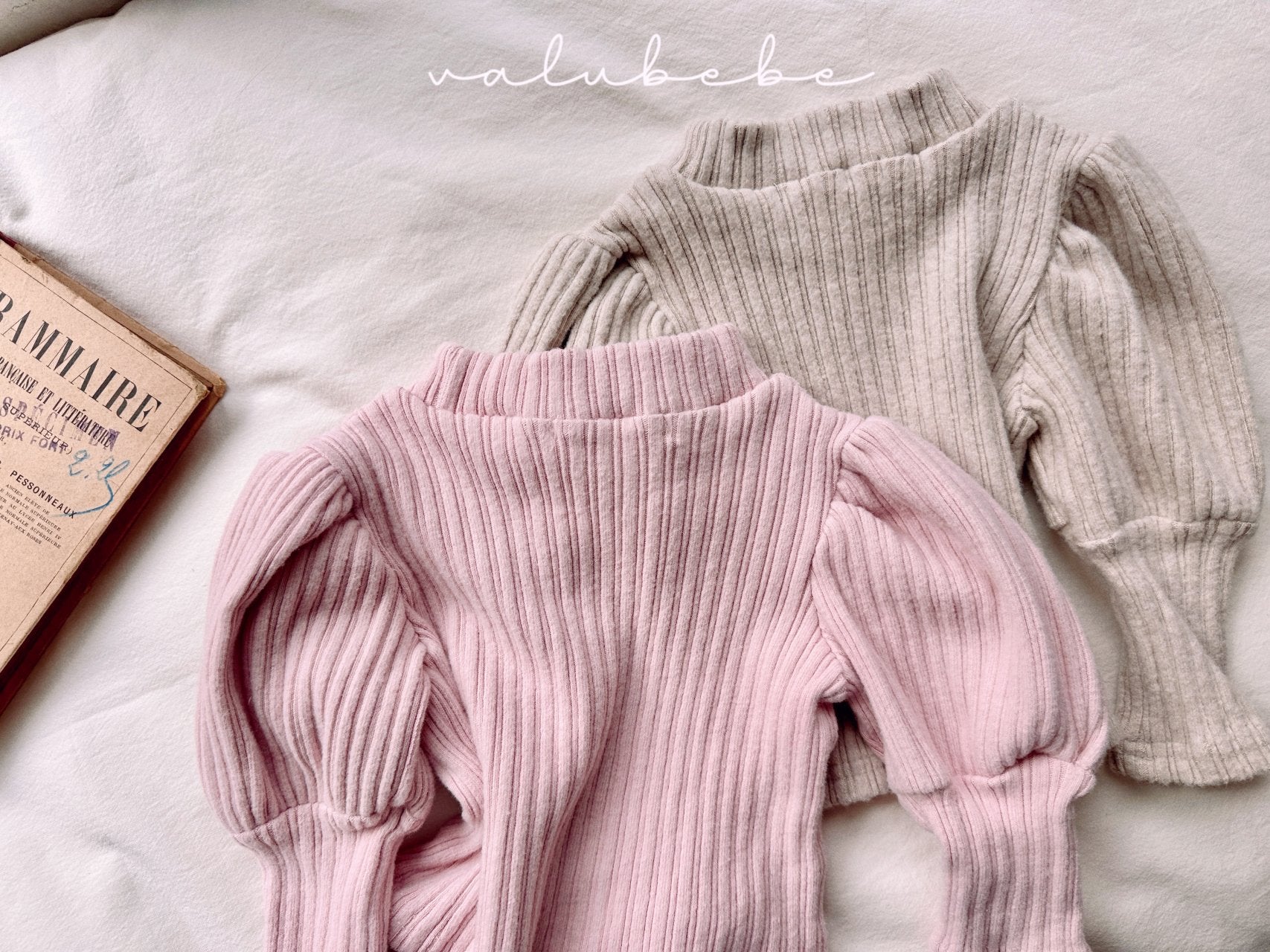 ［valubebe］Elssa half neck puff tops (baby)