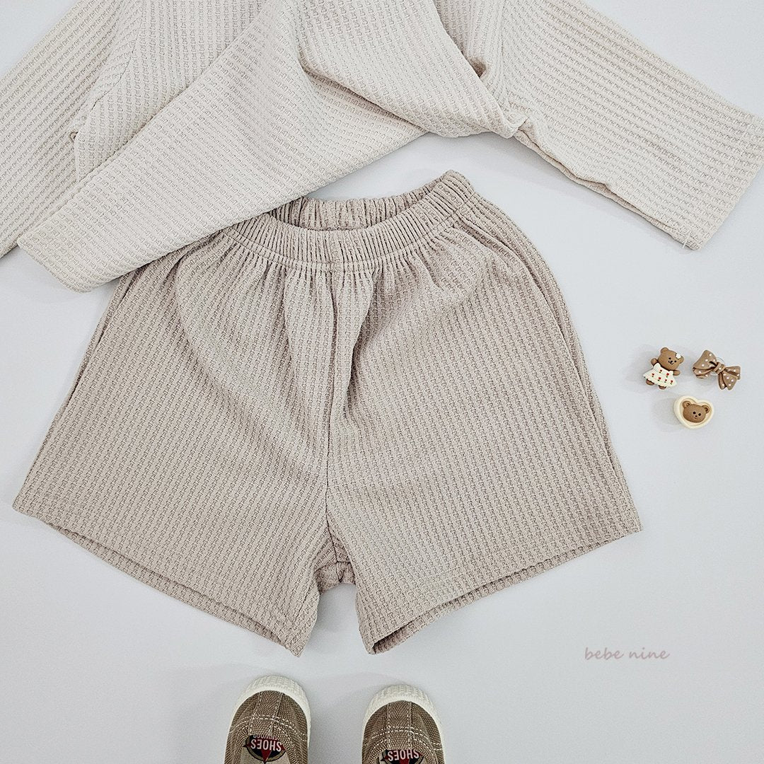 ［bebenine］Sandy Waffle Set
