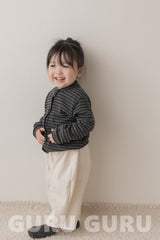 ［guru guru］Stripe cardigan (baby & kids)