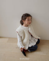 ［nanamood by BANANAJ］Bebe ruffle frill tee