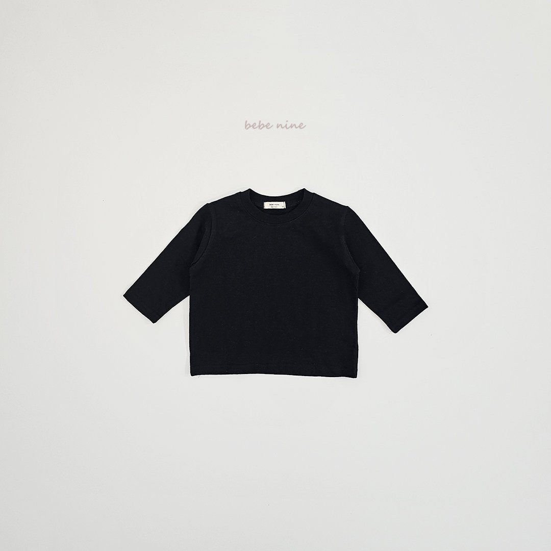 ［bebenine］Basic Simple Tee