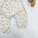 ［bebenine］Flower Overall Pants