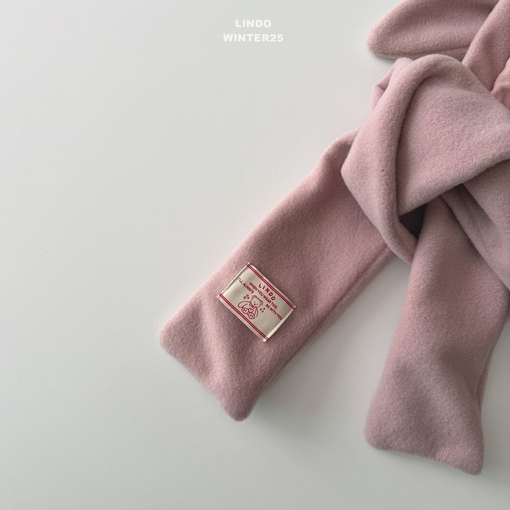 ［LINDO］Hood muffler (bunny)