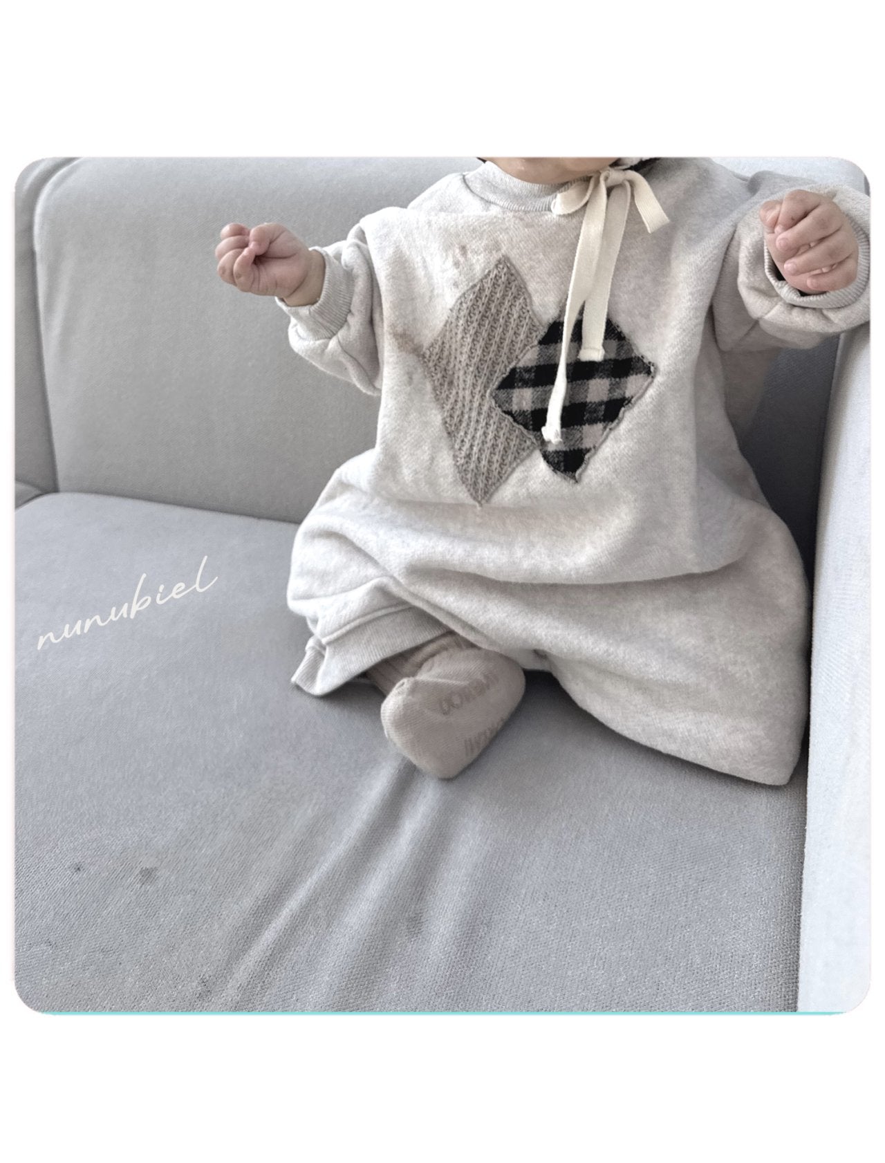 ［nunubiel］Patch rompers