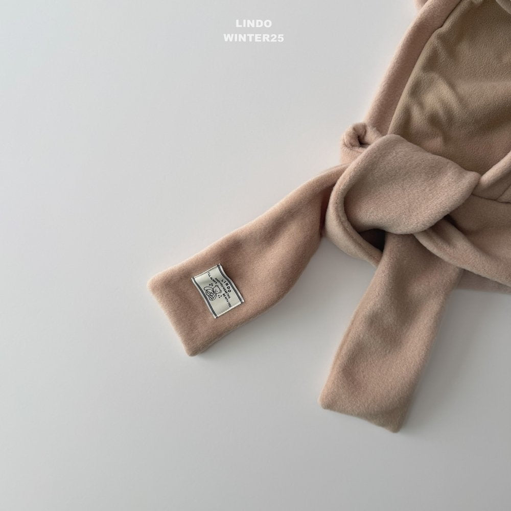 ［LINDO］Hood muffler (bear)