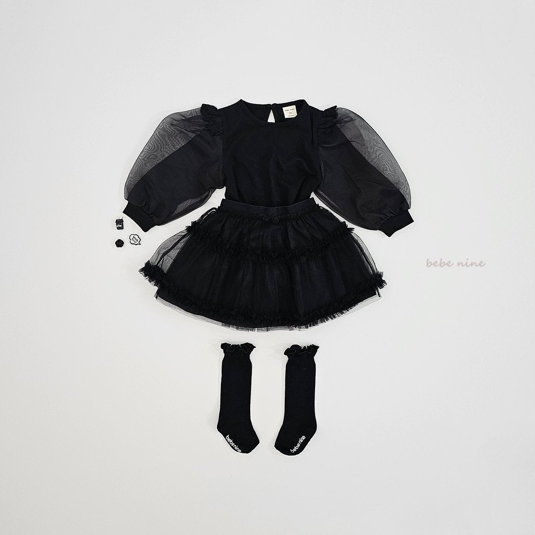 ［bebenine］Sunny Tutu Skirt