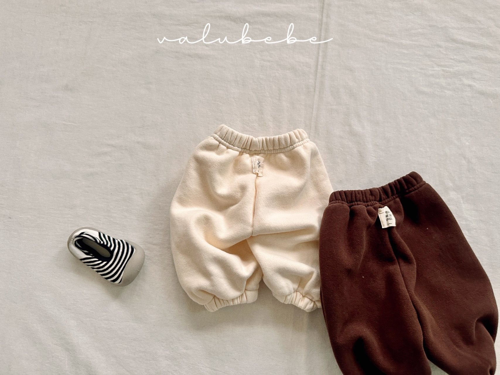 ［valubebe］Duo warm jogger pants (baby & kids)