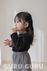 ［guru guru］Ur lace point tee (baby & kids)