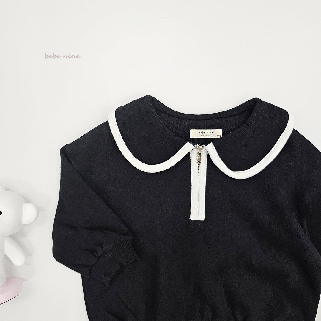 ［bebenine］Milk Zip-Up Sweatshirt