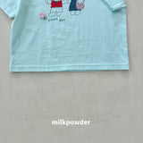 ［milk powder］Pair tee