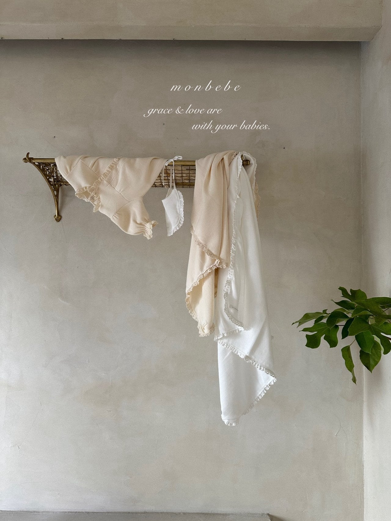 ［monbebe］Waffle brendy suit